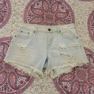Hot Kiss Mid Rise Mini Shorts